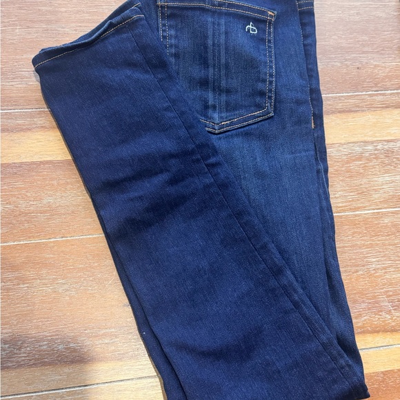 rag & bone Denim - rag & bone Dark Blue Skinny Jeans
